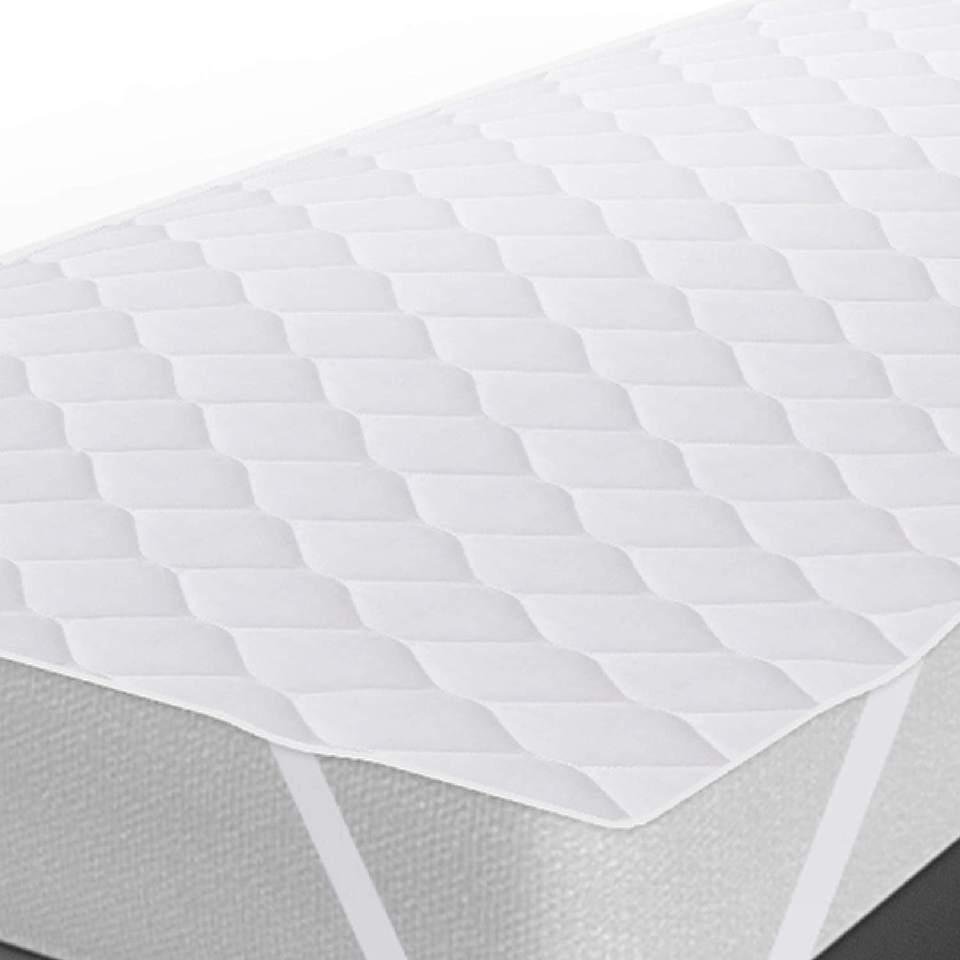 Twin Size Breathable Anti-Mite Keep Warm Quilted Fitted Mattress Pad 5