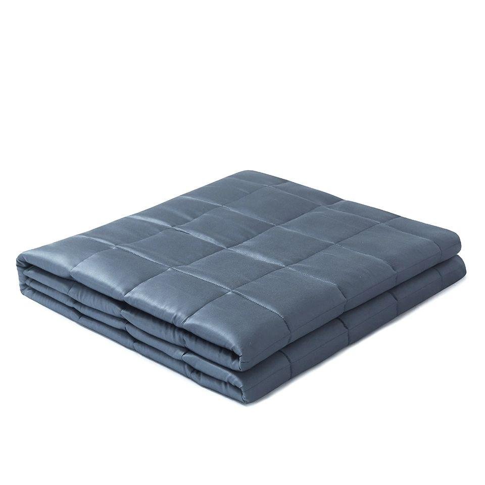 Customized Factory Bacteriostatic 100% Breathable Cotton Filled Weighted Blanket 4