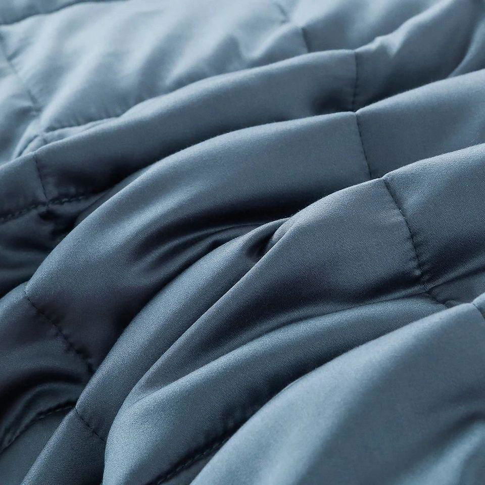 Customized Factory Bacteriostatic 100% Breathable Cotton Filled Weighted Blanket 5