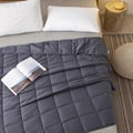 Home Textile Oeko-Tex Sensory Cotton Tencel Bamboo Adult 15lbs Weighted Blanket 2