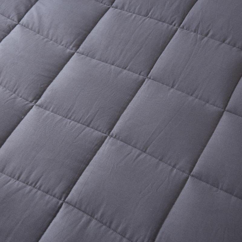 Home Textile Oeko-Tex Sensory Cotton Tencel Bamboo Adult 15lbs Weighted Blanket 5