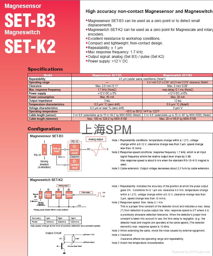 Magnesensor  SET-K2,PH-100,PD-100,PG-104 4