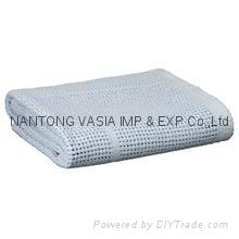 100% cotton Mesh Weaving Thermal Blanket