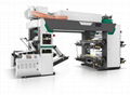 4 color cascade high speed flexographic press