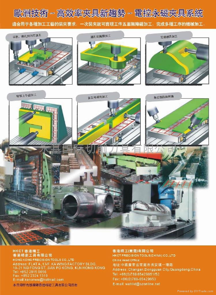 电控永磁吸盘-CNC加工中心用夹具