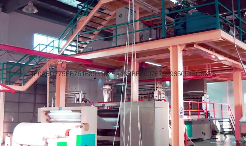 Spunbond non-woven fabric production line compound