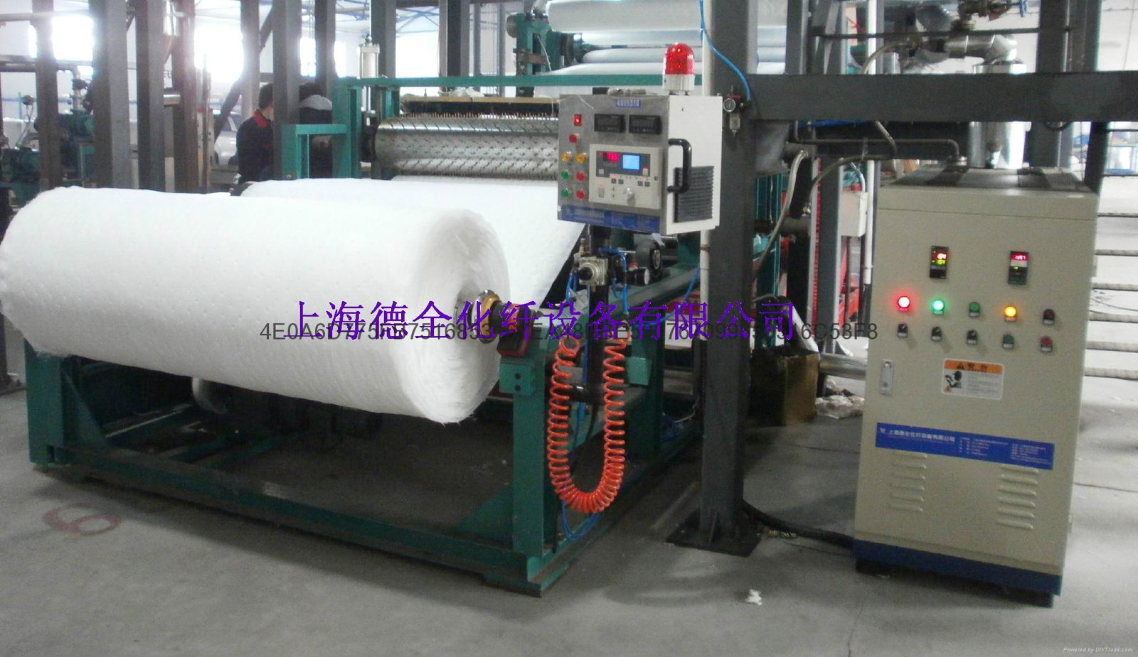 PLA non-woven fabric production equipment 2