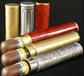 aluminum cigar tube/aluminum tube