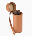 High-end custom portable cigar box leather case 6