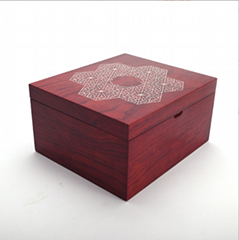 Solid wood perfume packaging box customized exquisite exquisite box cosmetics