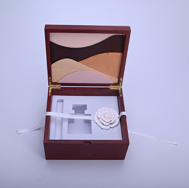 实木香水包装盒订做精致精品盒化妆品 3