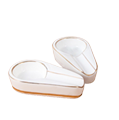 Portable ceramic single cigar ashtray high-value custom-made ashtray