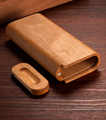 Cigarette cover moisturizing cedar wood portable log cigar box