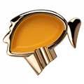 Cigar ashtray high-end creative head shape chimney
