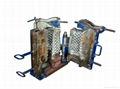 YL-018 pvc 2c Steel rain boots mould for horzontal machine