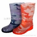 pvc rain shoes for children  2
