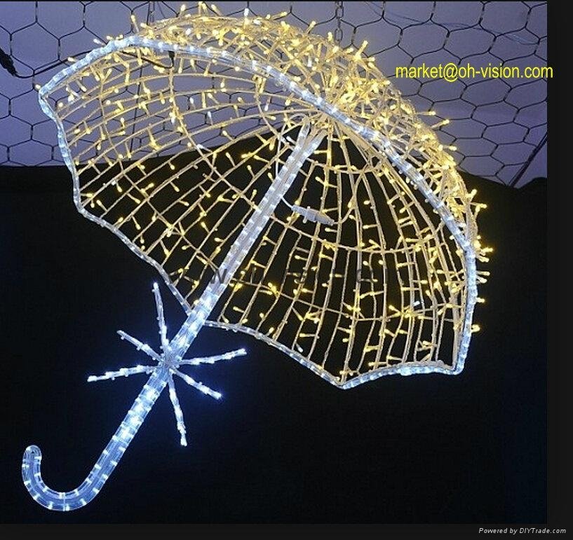 led snowflake led motif light street motif 2