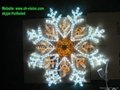 led snowflake led motif light street motif