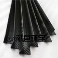 碳纤维异型材L型材碳纤维方管管制异形件高强度碳纤维异型材