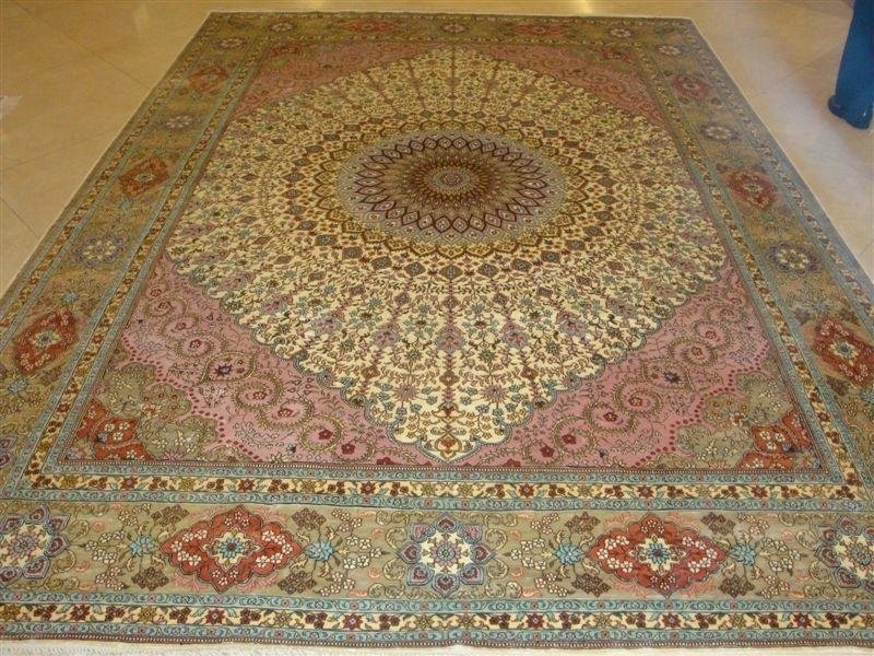 handmade silk carpet 4
