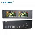 Lilliput RM-7028S Dual 7 inch 3RU Rack Mount 3G-SDI Monitors