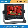 wholesale hot selling 663/S2 Lilliput 7 inch 1280x800 3g sdi monitor