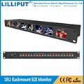 lilliput RM-0208S 1U Rackmount 2 inch 3G SDI Video Monitor 1