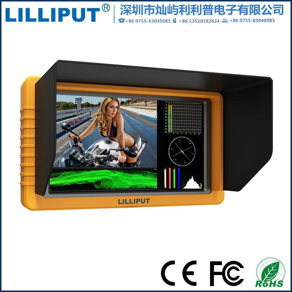 利利普Q5全高清5.5寸1920x1080 摄影监视器SDI和HDMI双向互转功能 1
