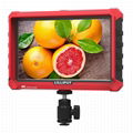 7 inch IPS 4K HDMI On-camera Monitor with Red Rubber Case Best Field Monitor 1