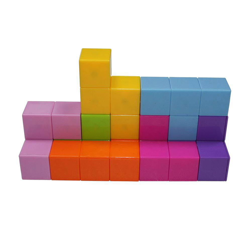 Magnetic Buliding Blocks Magic Magnetic Cube for Kids-7pcs Magnetic Bricks 2