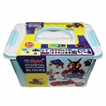 Educational Plastic Interlocking Building Connecting box Kit Toy 3