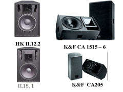 扩声系统--音箱------K&F、HK