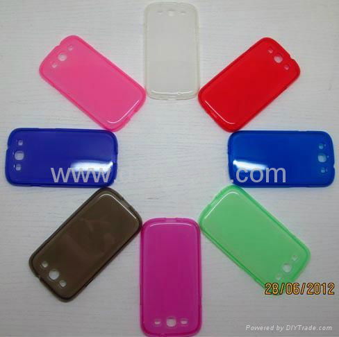 Transparent TPU case Samsung mobile phone case 4