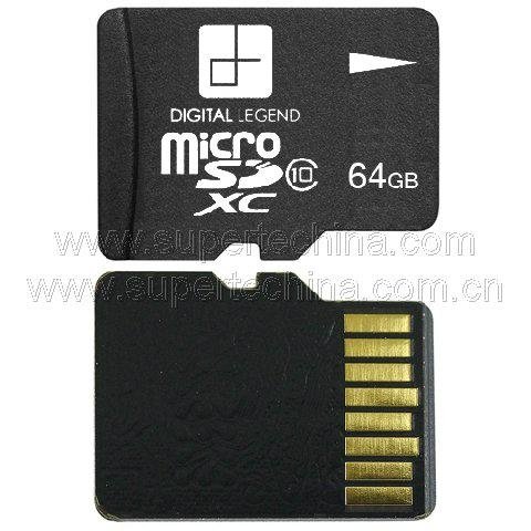 Micro SDXC card