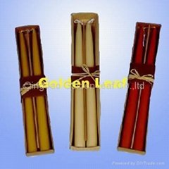 taper beeswax candle