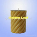 beeswax candle