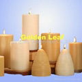 rolled beeswax candle 1