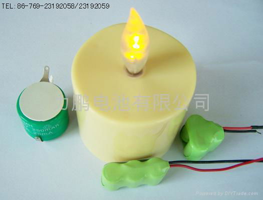 充電蠟燭燈B250H扣式1.2V鎳氫充電電池 4