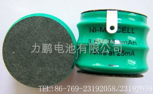 1.2V NI-MH BUTTON BATTERY B250H 5