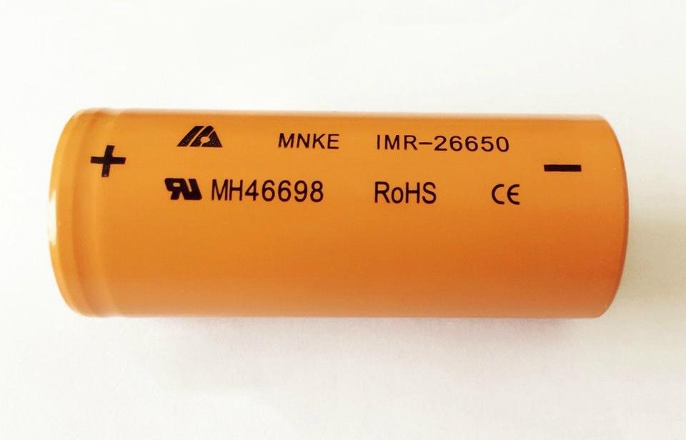 東莞廠家批發錳克 MNKE IMR26650 鋰電池 3500MAH 3.7V 原裝正品 4