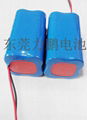 3.7V18650-2000MAH four multiple battery with protection board