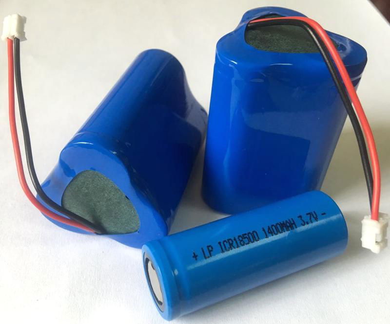 18500 1400MAH 3.7V ICR 2