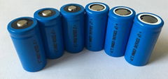 3.7V16340-600MAH