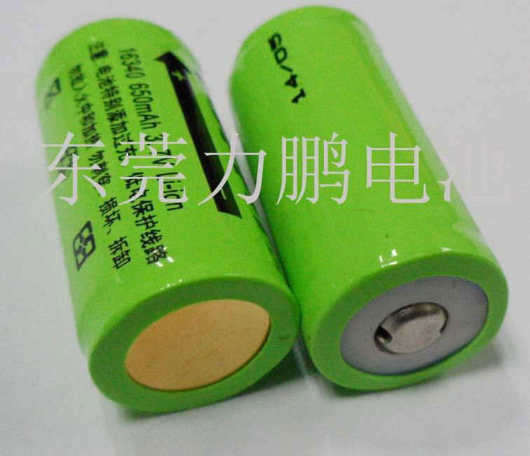 3.7V16340-600MAH 2