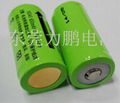 3.7V16340尖頭鋰電池600mah 16340電池組