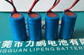 3.7V16340尖頭鋰電池600mah 16340電池組 4