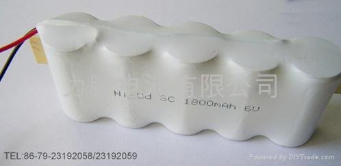 NI-CD 6VSC1800MAH Rechargeable Battery 2