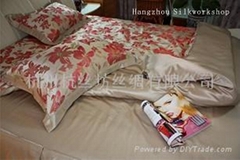 silk pillow case