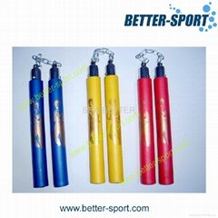 Training Nunchakus, Made od Steel, Customized Logo Printings are Accepted