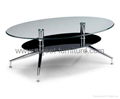 Glass coffee table glass furniture livingroom furniture